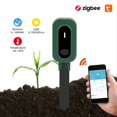 thumbnail image 2 of Medidor Inteligente de Humedad del Suelo Zigbee, Control por Aplicación Tuya, Probador de Suelo, Sensor de Temperatura y Humedad para Jardines en Macetas, 2 of 5