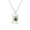 December, variant on 12 Birth Colorful Flower Pendant Necklaces for Women Guardian Month Flower Pendant Dainty Jewelry July
