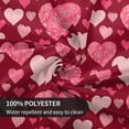 thumbnail image 6 of Valentines Tablecloth 60 Inch Round Love Heart Valentine''s Day Red Flower Table Cloths Washable Tablecloth for Party Holiday Kitchen Dining Room Indoor Outdoor Valentine''s Day Decoration, 6 of 6