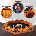 thumbnail image 3 of Juego de mesa Toidgy Shut The Box Dice de 1 a 6 jugadores con 16 dados, 3 of 7
