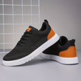 thumbnail image 2 of Men's Casual Skate Shoes, Fashionable Knit Sneakers, Breathable Running Shoes, Soft-Soled Lightweight Shoes Breathable Korean-Style Casual Men's Shoes,, 2 of 9