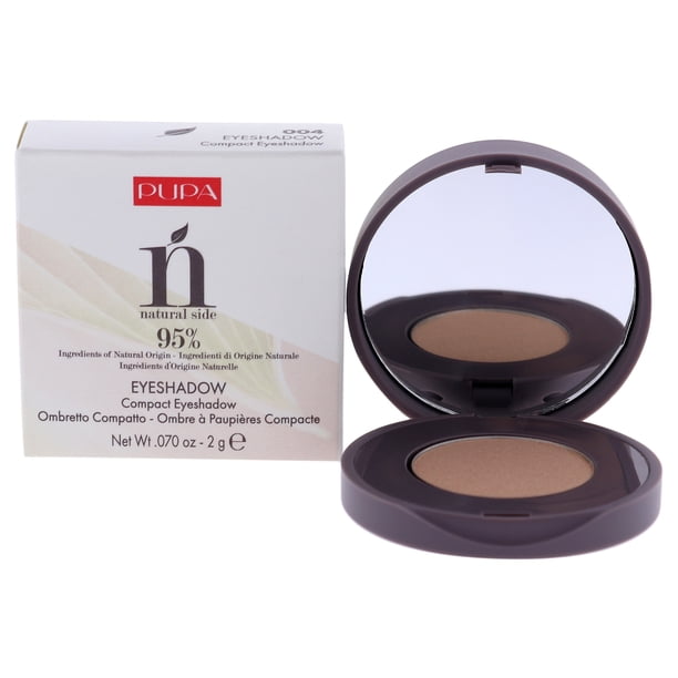 Pupa Milano Sombra Sombra de ojos compacta Natural Side - 004 Light Gold 0.07 oz Pupa Milano Sombra 0.07 oz