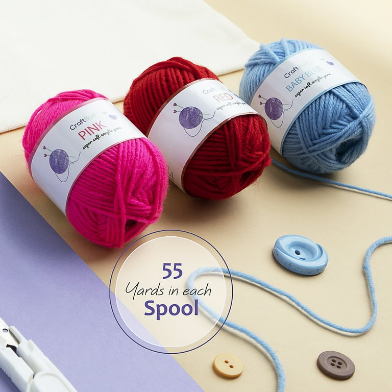 Crochet Set Kit With Yarn And Crochet Hook Set - 96pc