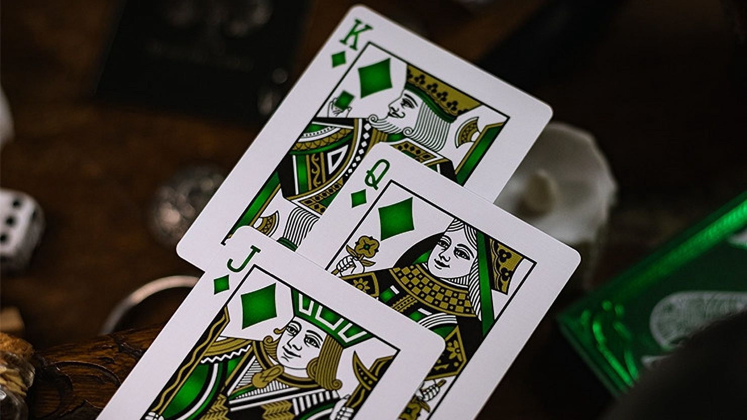 Emerald Wonder Playing Cards by Wondercraft X Chris Hage