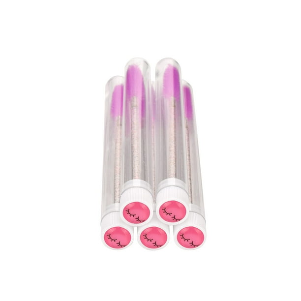 Vogacara 5 piezas de cepillo de pestañas de un solo uso, cepillos para mujeres, aplicador de extensión, ligero, antideslizante, rizador de pestañas, Protección de la piel Tipo 1 Vogacara CE014515-01