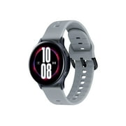Samsung Galaxy Watch Active 2 - Under Armour Edition - 40 mm - aqua black aluminum - smart watch with band - fluoroelastomer - mod gray - display 1.2" - 4 GB - Wi-Fi, NFC, Bluetooth - 0.92 oz