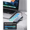 thumbnail image 3 of LOVEVER USB C Hub Ethernet 4K USB C To HDMI Hub 8 IN1 Type C Adapter Dock Dongle Compatible, 3 of 6