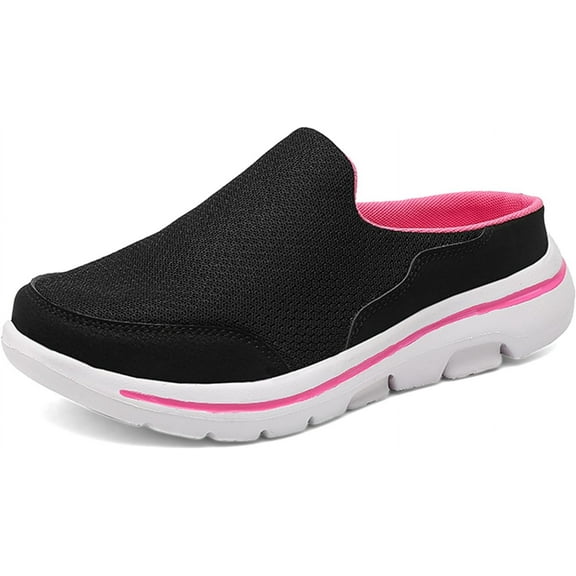 Slip On Mules & Clogs for Womens Mens Light Open Back Shoes Comfort Walking Shoes Breathable Slippers Closed Toe Slides