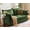 Green, variant on CDCASA Modern Loveseat Sofa, 2 Seater Chenille Sectional Sofa Couch with Deep Seat, Upholstered Couches for Living Room, Blue