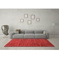 thumbnail image 3 of Ahgly Company Indoor Rectangle Abstract Red Modern Area Rugs, 2' x 4', 3 of 4