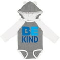 thumbnail image 3 of Inktastic Be Kind Logo in Blue Boys or Girls Long Sleeve Baby Bodysuit, 3 of 5