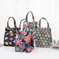 thumbnail image 3 of Lunch Bag Fashion Cute Multicolor Cooler Bags Women Waterproof Hand Pack Thermal Breakfast Box Portable Picnic Travel Food Bag Lunch Boxes & Totes, 3 of 5