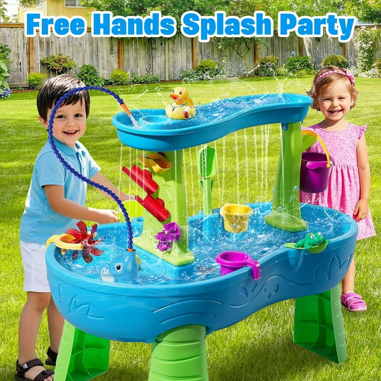 Wuszhor Battery Powered Water Table Pump, Kids Water Playset