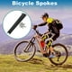 thumbnail image 2 of Rayos de bicicleta Unique Bargains 14G, rayos de rueda de bicicleta de acero inoxidable 304, 1 juego negro de 133 mm, 2 of 7