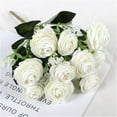 thumbnail image 5 of Clearance! FNGZ Artificial Flowers, Household Imitation, Artificial Baby'S Breath (1Pc) Light Pink, 1X Artificial Rose, 5 of 7
