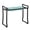 Green 843, variant on Weather Resistant 15 Square Patio Side Table for Adirondack Chair, HDPE Outdoor End Table for Porch, Pool, Balcony, White