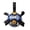 Madrid, variant on ProBall Pets Paris Dog Soccer Ball with Straps, 6 Inch Interactive Ball for Small Medium Dogs, Floating Pool Toy, Outdoor Fetch & Tug Toy, Dog Birthday & Christmas Gift, City Edition