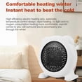 thumbnail image 4 of Calentador de ventilador portátil de escritorio de bajo consumo de energía 600 W, 4 of 5