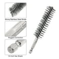 thumbnail image 4 of Unique Bargains 5Pcs Bore Brush Stainless Steel 22mm Dia Cleaning Wire Brush Tube Pipe Cleaner with Handle 1/4 Inch Hex Shank, 4 of 6