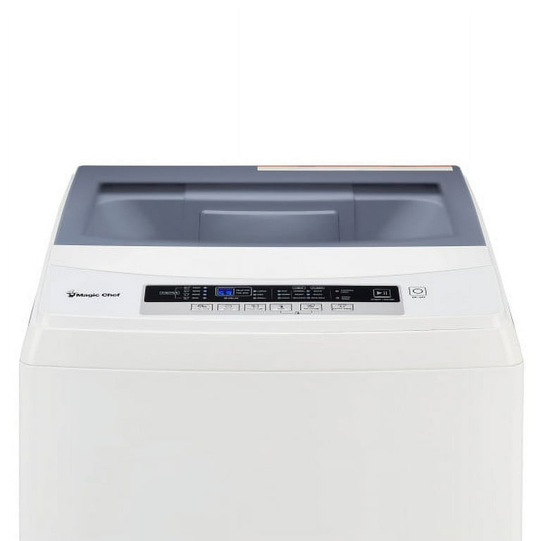 Best Buy: Magic Chef 1.6 Cu. Ft. 6-Cycle Compact Top-Loading Washer White  MCSTCW16W2