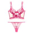 thumbnail image 1 of Gibobby Lencería sexy para mujer Bragas de satén para mujer, sexy, con costuras de cinta, sin espalda, lencería erótica(Rojo, XG), 1 of 3