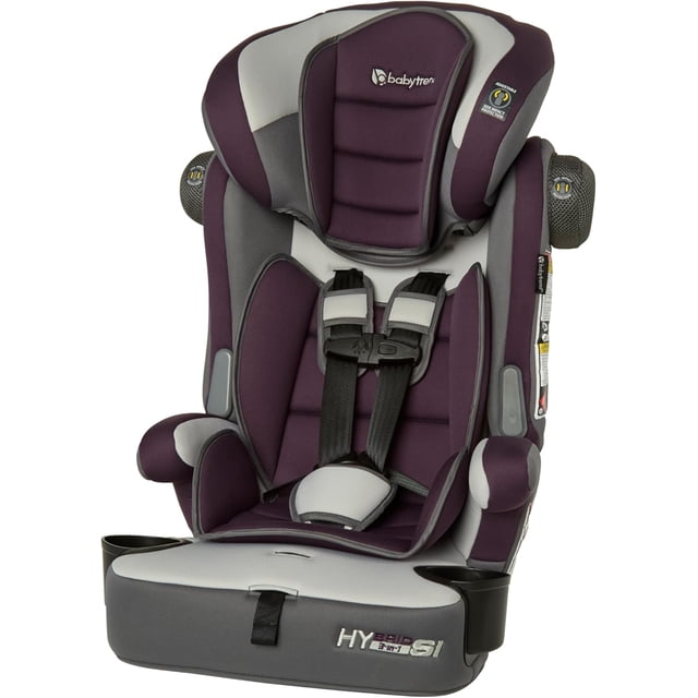 Hybrid SI 3-in-1 Combinion Booster Car Se with Side Impact Protection - Dash Plum