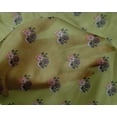 thumbnail image 4 of oneOone Silk Tabby Fabric Floral Block Print Fabric By Yard 42 Inch Wide, 4 of 4