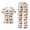Beige-Cute Dachshund, variant on Cute Dachshund Print Scrubs for Women Breathable Medical Uniforms Wrinkle Resistant Nurse Scrubs for Vet Pediatric Worker, Beige