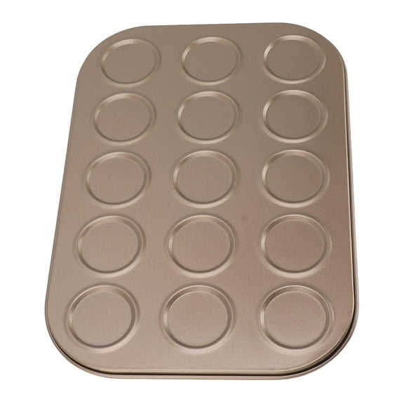 Non-Stick Mini Muffin Top Baking Pan for Candies and Desserts, 1.6-Inch Diameter