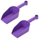 thumbnail image 1 of Plástico Jardín Pala 275x103mm Planta Suelo Plantar Excavar Mano Paletas Hogar Jardinería Herramienta para Flor Tierra Trasplantar, Desmalezar, Mover, Excavar, Púrpura 2 Paquetes Unique Bargains palas, 1 of 5