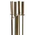 thumbnail image 3 of Modern Ember Harriet 5-Piece Fireplace Tool Set in Aged Brass, 3 of 8