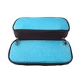 thumbnail image 5 of Lsque Sky Blue Glitter Printed Big Capacity PU Leather Pencil Case Large Pencil Pouch Stationery Pen Bag Pencil Holder for Teen, 5 of 6