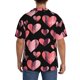 thumbnail image 3 of Balery Hearts Camisa Casual de Manga Corta con Botones para Hombre, Texturizada, Estilo Cubano, para Playa, Verano-3X-Large, 3 of 5