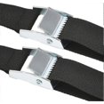 thumbnail image 3 of 2 pieces Lashing Strap 2.5x300 cm Ratchet Strap Claw Strap for Securing Luggage, Motorbike, Car, Bike Carrier, 3 of 5