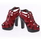 thumbnail image 3 of Modelo Zapatos de Alto Tacón de Moda Accesorios de Ropa de Vestir para Muñecas rojo Zulema BJD Doll Zapatos de tacón alto, 3 of 8