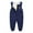 Navy Blue(B), variant on Toddler Snow Pants Suspender Snow Bib Ski Pants Snowsuit Dinosaur Print Infant Sleeveless Ski Bib Overalls Fleece Lined Winter Warm Rompers Jumpsuit for Boys Girls 6M-5T