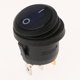 thumbnail image 2 of 3 piezas 12V 200V Coche Camión Interruptor Interruptor led lámpara azul Control de encendido y apagado Yotijar Interruptor redondo para barco, 2 of 10