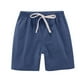 thumbnail image 4 of Odeerbi 2-13 Años Para Niños Niñas 2 Pcs Summer Cotton Linen Shorts Entrenamiento de Deportes Deportivos Atletismo Shorts Sólidos de Color Sólido, 4 of 8