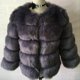 thumbnail image 1 of Rimocy - Abrigo de piel sintética de alta calidad para mujer, chaquetas gruesas y cálidas de invierno 2022, abrigos de piel cortos de manga larga a la moda para mujer, 1 of 6