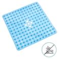 thumbnail image 1 of Alfombrillas de ducha cuadradas alfombrillas de baño antideslizantes antimoho alfombrilla de baño lavable a máquina con ventosa, alfombrilla de ducha de goma antibacteriana para niños con orificios de drenaje Vhermosa 2034808-3, 1 of 8