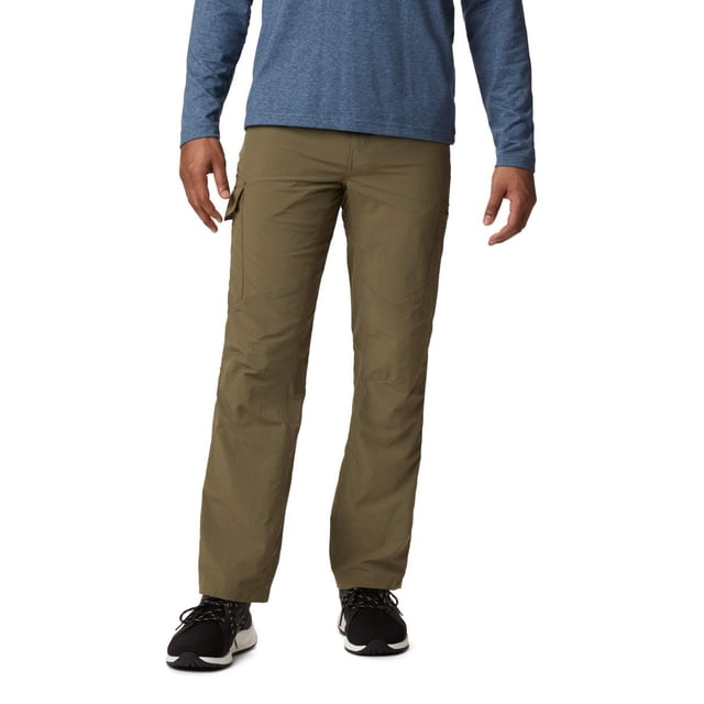 Pantalón Columbia Silver Ridge Cargo para hombre, color verde piedra, 42 de ancho x 32 de largo
