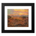 thumbnail image 2 of Antonio Ballero 23x20 Black Modern Framed Museum Art Print Titled - Flock of Sheep with Shepherd (1904), 2 of 5