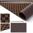 thumbnail image 4 of Cestavie Hallway Runner Rug Checkered Carpet Custom Size 3FTX5FT, Indoor Outdoor Waterproof Area Rug for Entryway, Kitchen, Garage, Stairs, Front Door, Laundry Room, Commercial Use, 4 of 7
