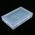 thumbnail image 2 of Zootealy Portable Rectangular Transparent Lastics Box Parts And iPad Laptop Storage Box With Cover, 2 of 8