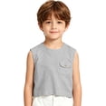 thumbnail image 7 of Fozruso Cool And Comfortable Boys Sleeveless Shirt Athletic Breathable Summer Tank Top for Kids School and Play, 7 of 7
