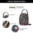 thumbnail image 4 of FORMRS Crossbody Bag for Women Quilted Travel Shoulder Cell Phone Purse with Chain Strap Handbag, Small Space Pattern, 4 of 7