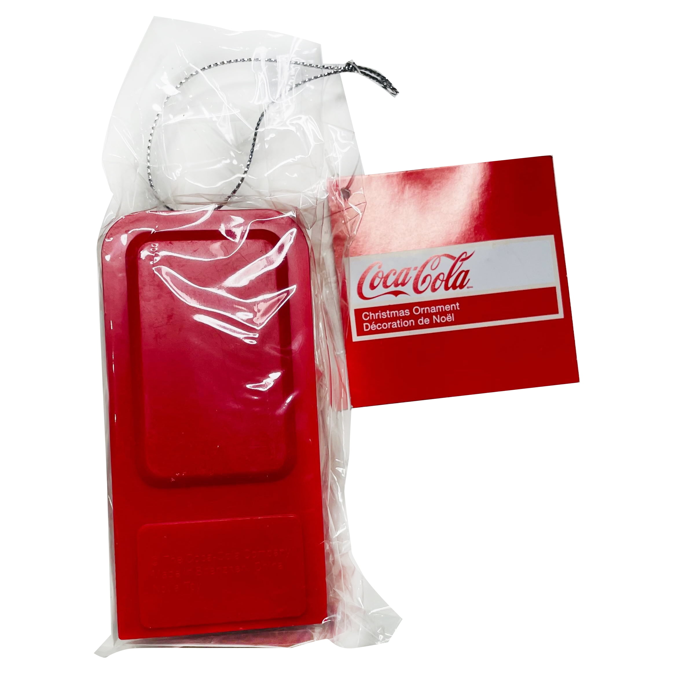 Vintage Coca Cola Vending Machine with Santa Claus Christmas Ornament- Kurt S. Adler - La Maison Chouette