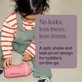 thumbnail image 5 of Tommee Tippee Insulated Multi-Lid Sporty Toddler Cup, 12m+, 9oz, Non-Spill, Pink, 1-Pack, 5 of 9