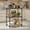 3-Tier Black, variant on Spaco 3-Tier Heavy-Duty Black Metal Storage Shelving Unit, 450 lb Capacity, V-Shaped Wire Racks, Adjustable Shelves & Leveling Feet for Garage, Pantry & Basement, Black