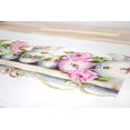 thumbnail image 4 of Counted Cross-Stitch Kit Assorted China BA2330 Needlework White Pink By Luca-S Flowers Canvas, 4 of 6